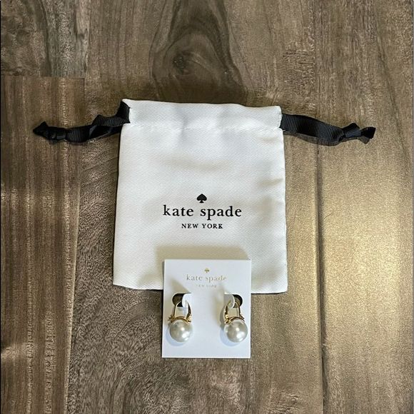 Kate Spade Shine On Bauble Pearl Drop Earrings KS - Picture 5 of 11